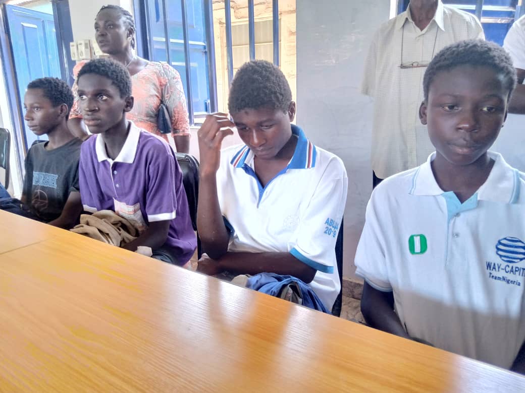 PHOTOS: Freed students of Kaduna Baptist school