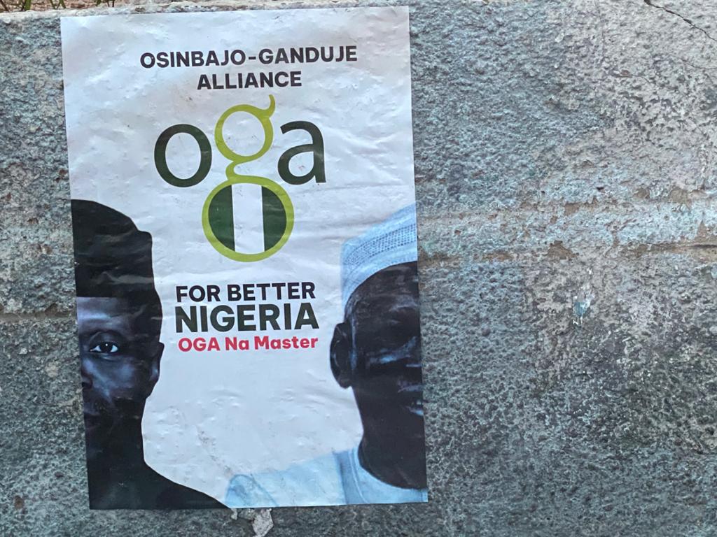 2023: Osinbajo, Ganduje posters flood Kano streets