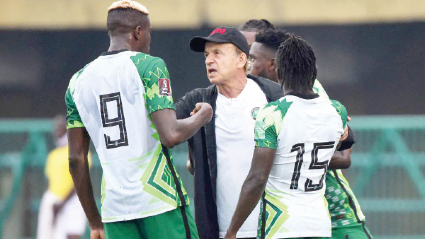 Depleted Super Eagles beat Blue Sharks to stay top of Group C