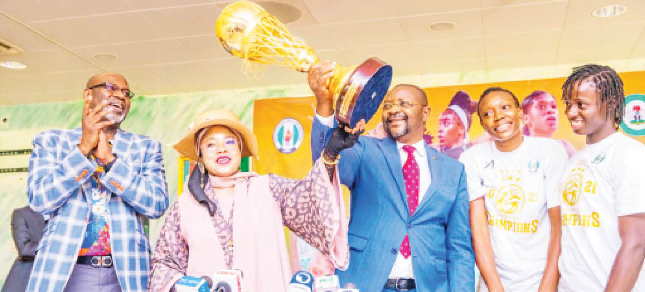 FG welcomes home 2021 AfroBasket champions, D’Tigress