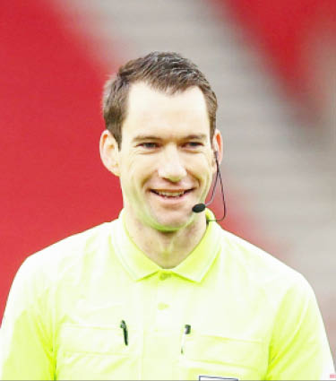 Gillett to be Premier League’s first overseas referee