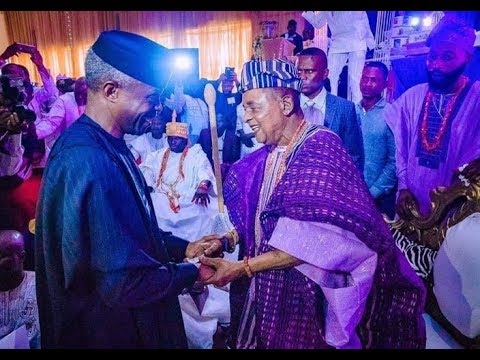 Osinbajo, Alaafin meet in Ibadan