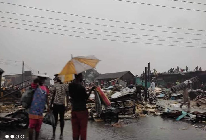 Traders lament as Rivers govt demolishes popular abattoir market