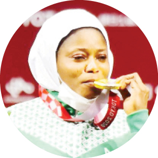 Eba my source of power, says Latifat, Tokyo Paralympics gold medalist