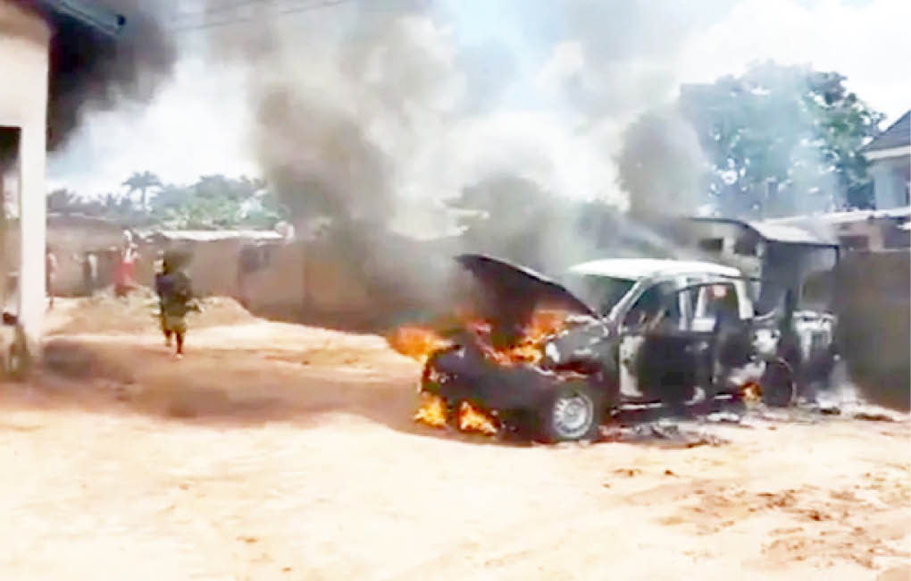 Nigerian flags removed from buildings in Anambra as IPOB unleashes terror