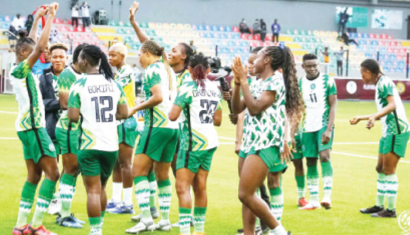 FILE PHOTO: Super Falcons are favorites to win the 2022 WAFCON