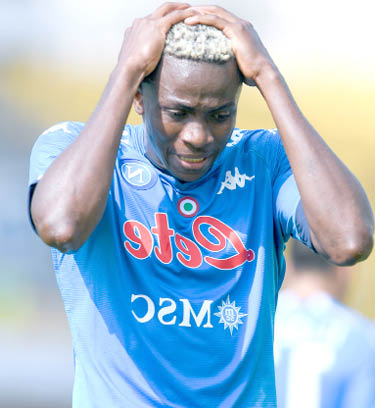 Serie A: Osimhen fires blank as Napoli lose again