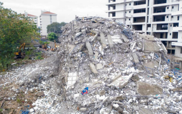 Ikoyi building collapsed