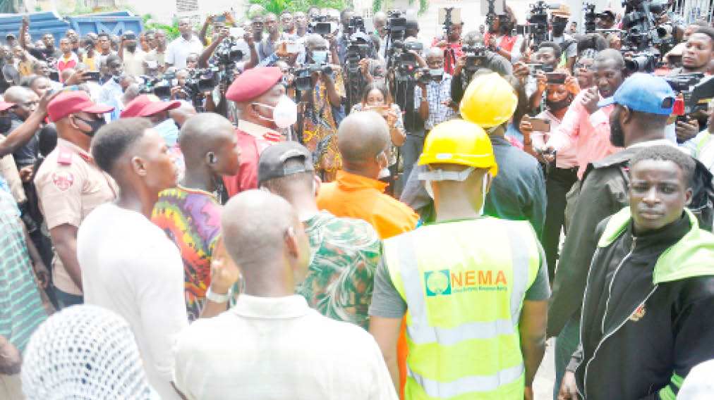 UPDATED: Death toll from Ikoyi collapsed building rises to 38