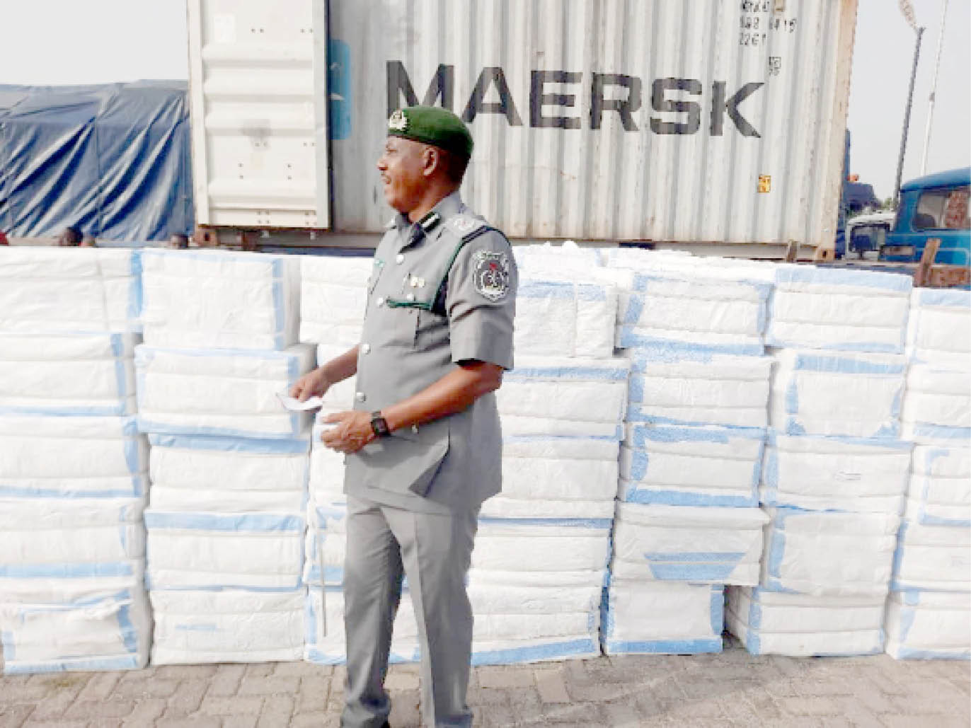 Customs impound N1.45bn worth of Tramadol concealed in adult diapers