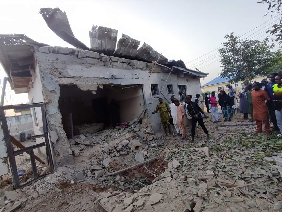 Explosion rocks housing estate in Borno