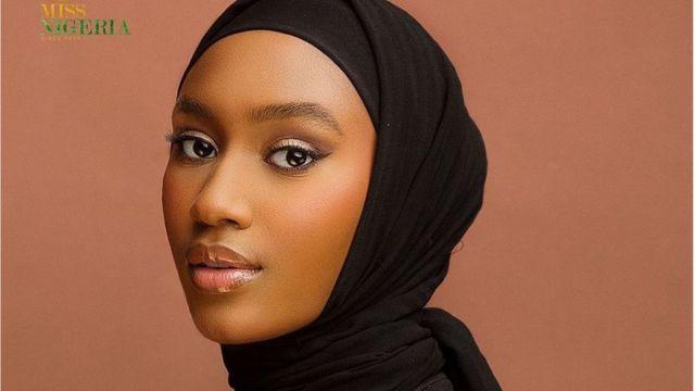 How 18-Year-Old Hijab Wearing Model from Kano Emerged Winner Of 2021 Miss Nigeria