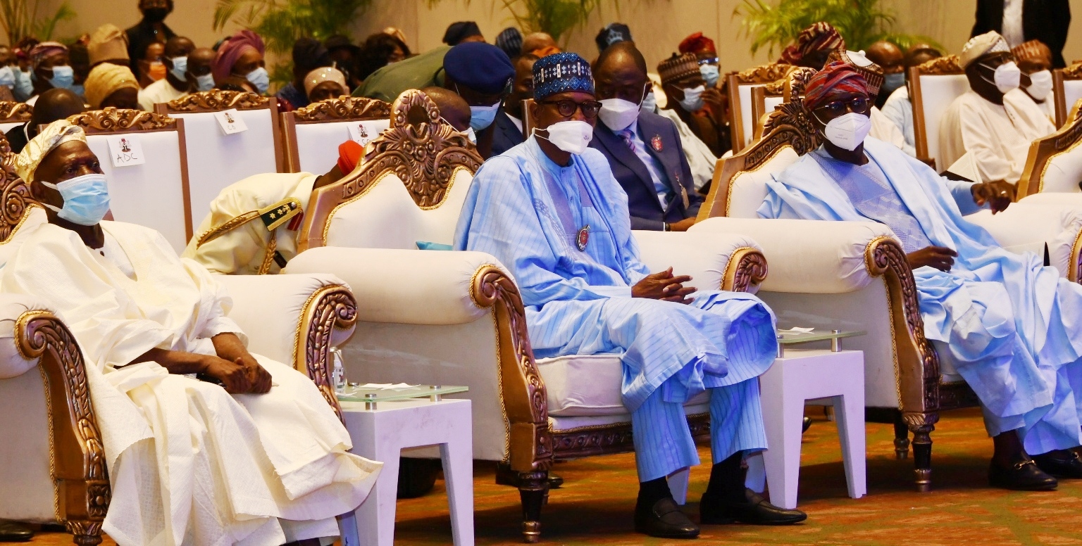 Buhari under fire for attending book launch hours after gruesome killings by bandits