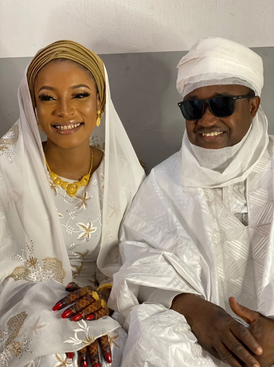 PHOTOS: Tijani Babangida, ex-Super Eagles star, Marries Kannywood Actress