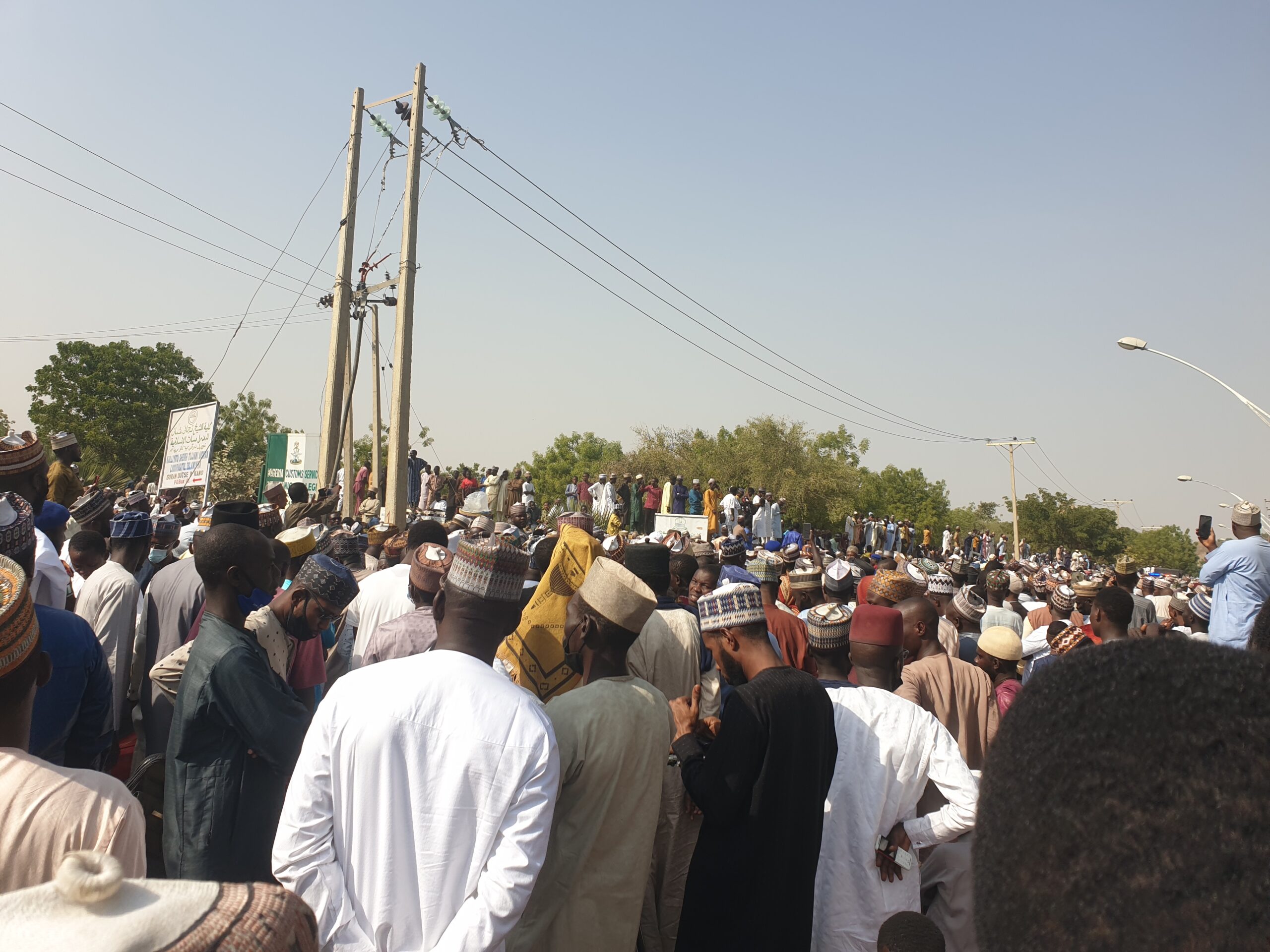 PHOTOS: Mammoth crowd at burial of Sheik Ahmad Bamba