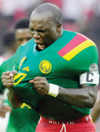 Indomitable Lions’ Aboubakar leads AFCON Golden Boot race