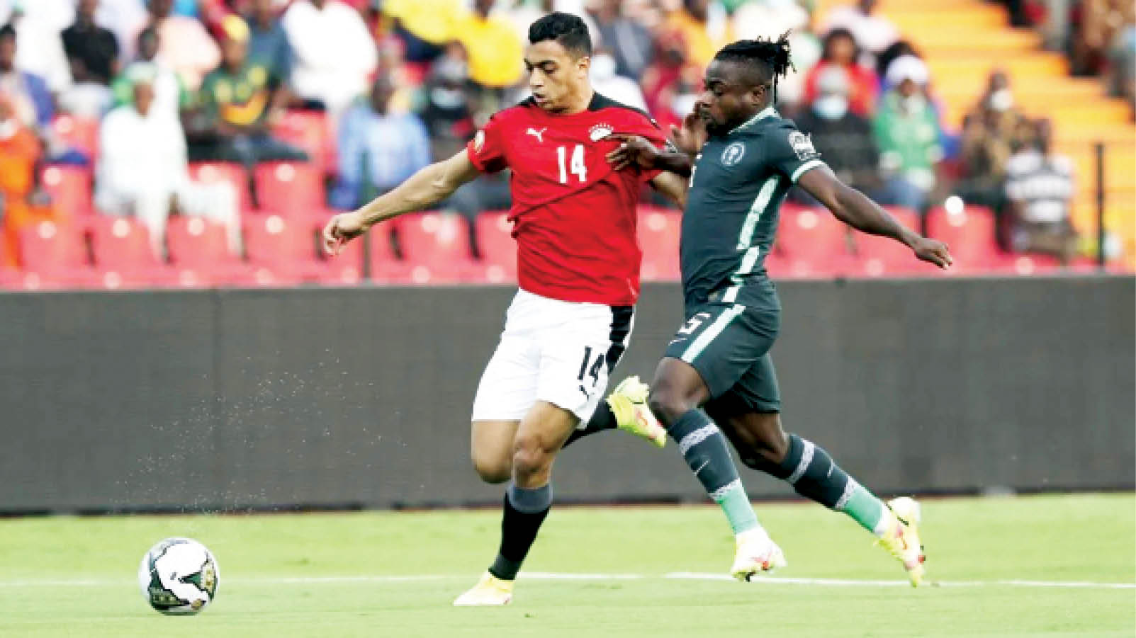 AFCON 2021: Iheanacho on target as Eagles beat Egypt