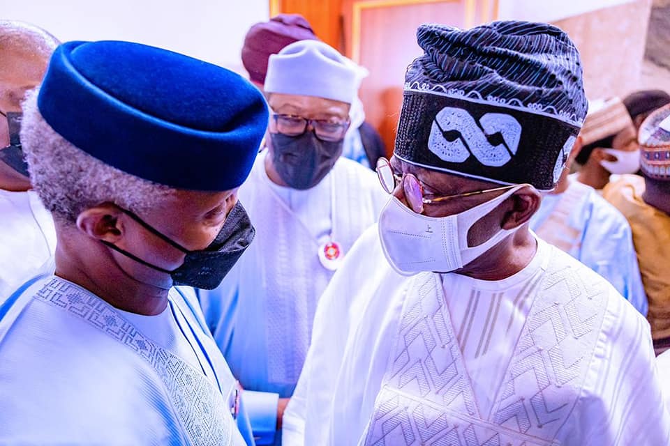 Bauchi Wedding: All eyes on Tinubu, Osinbajo as 2023 presidency speculation continues