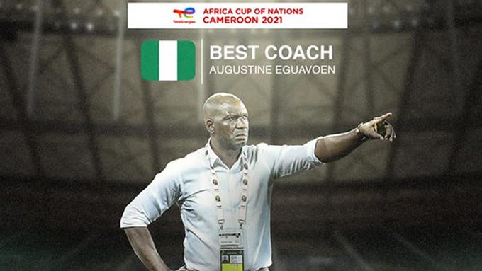 AFCON: We won’t let Nigeria down, Eguavoen assures Buhari