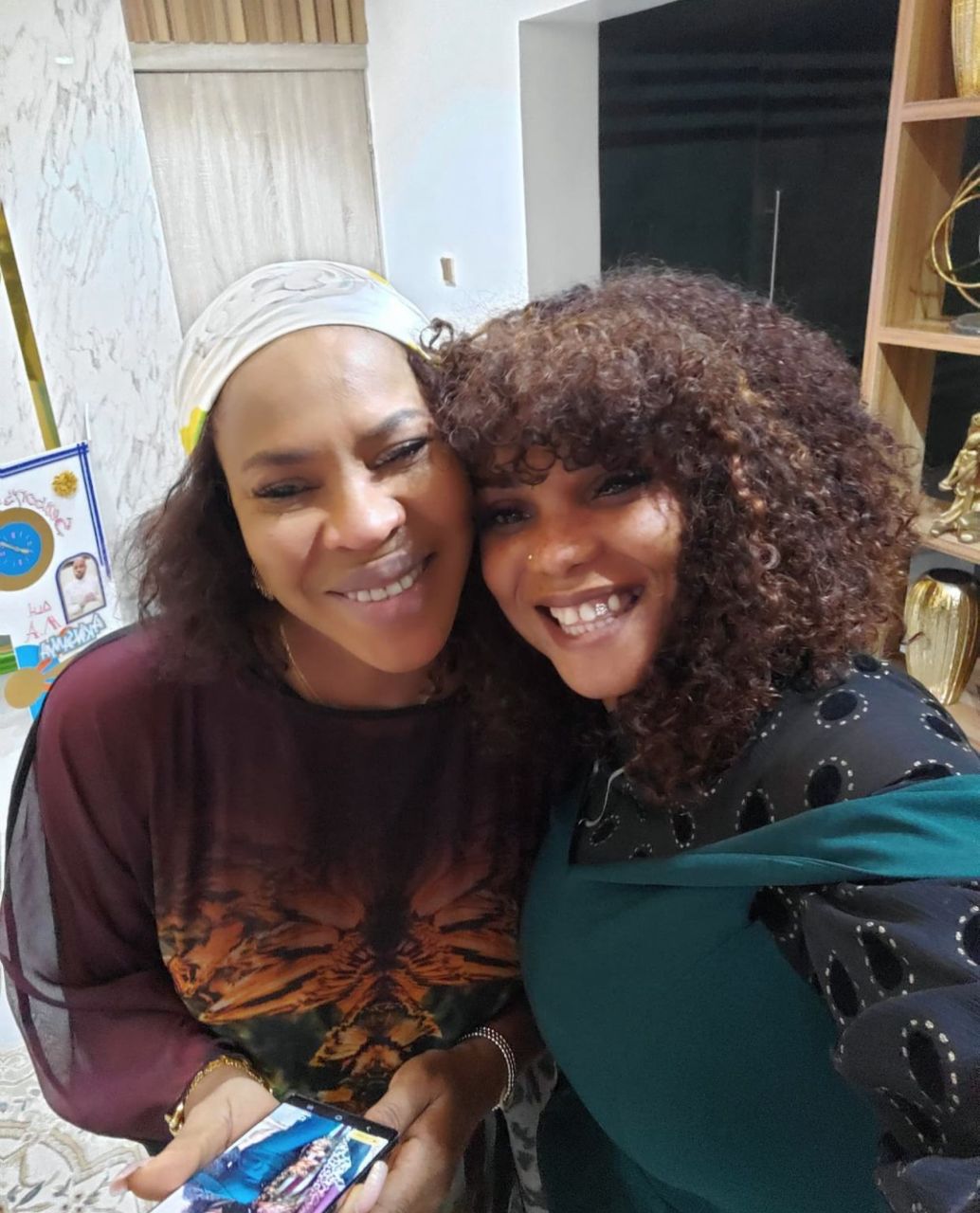 Nollywood stars, Fathia Williams, Iyabo Ojo, end two-year feud