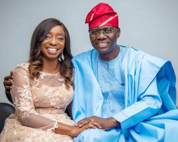 Sanwo-Olu Sends Loving Message to Wife On Birthday