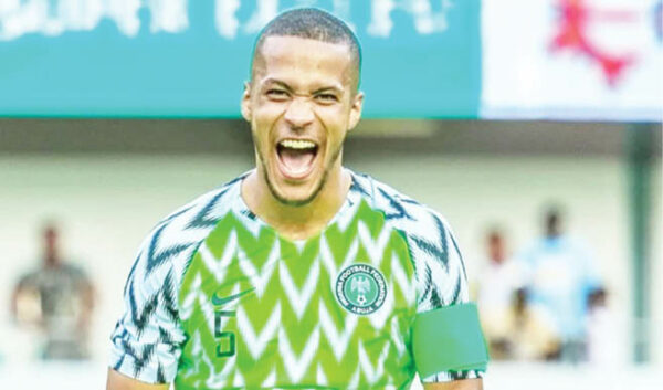 Super Eagles vice-captain, William Troost-Ekong