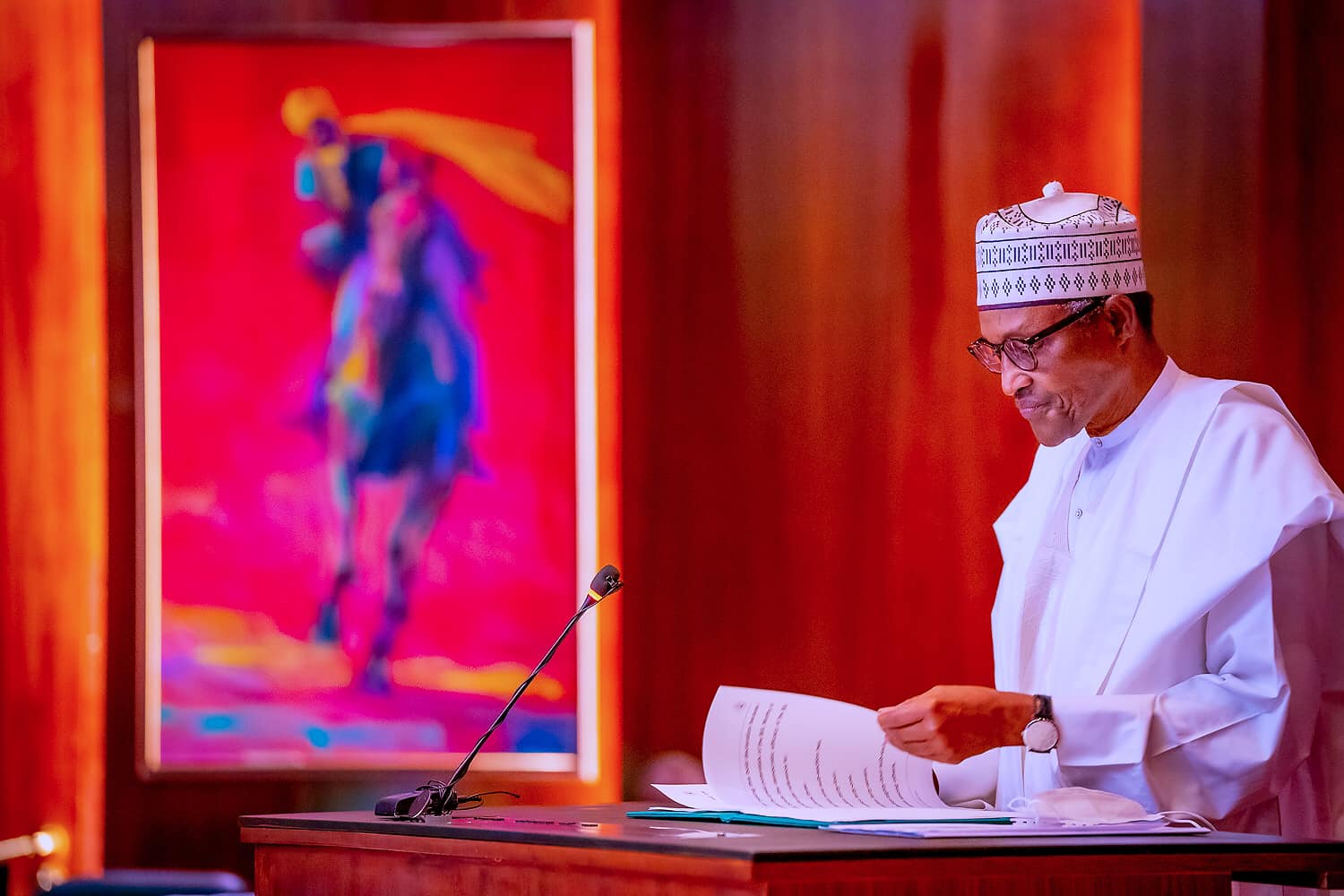 Buhari finally signs Electoral bill into law