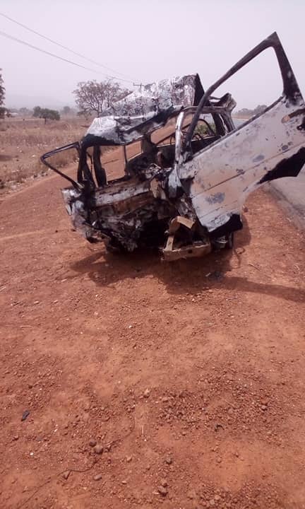 Passengers killed as Zaria-bound bus goes up in flames