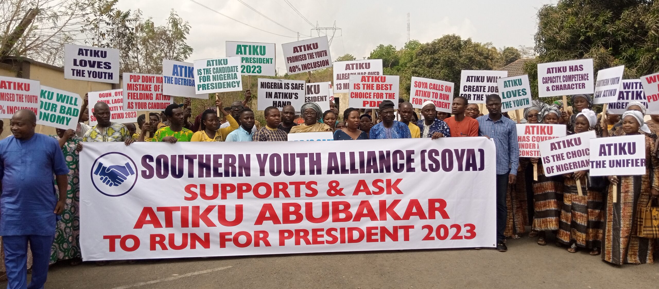 2023 Presidency: Declare now, don’t be a coward, Southern Youths tell Atiku 