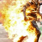 Man sets self ablaze