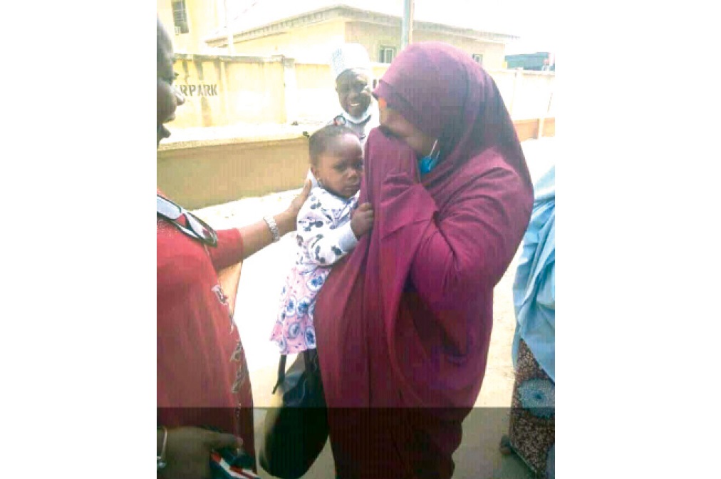 Mum weeps after reunion with stolen daughter in Abuja