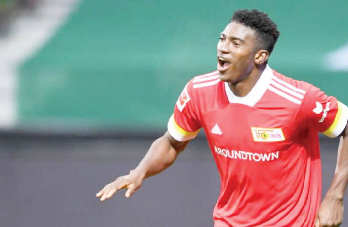 Super Eagles and Union Berlin striker, Taiwo Awoniyi