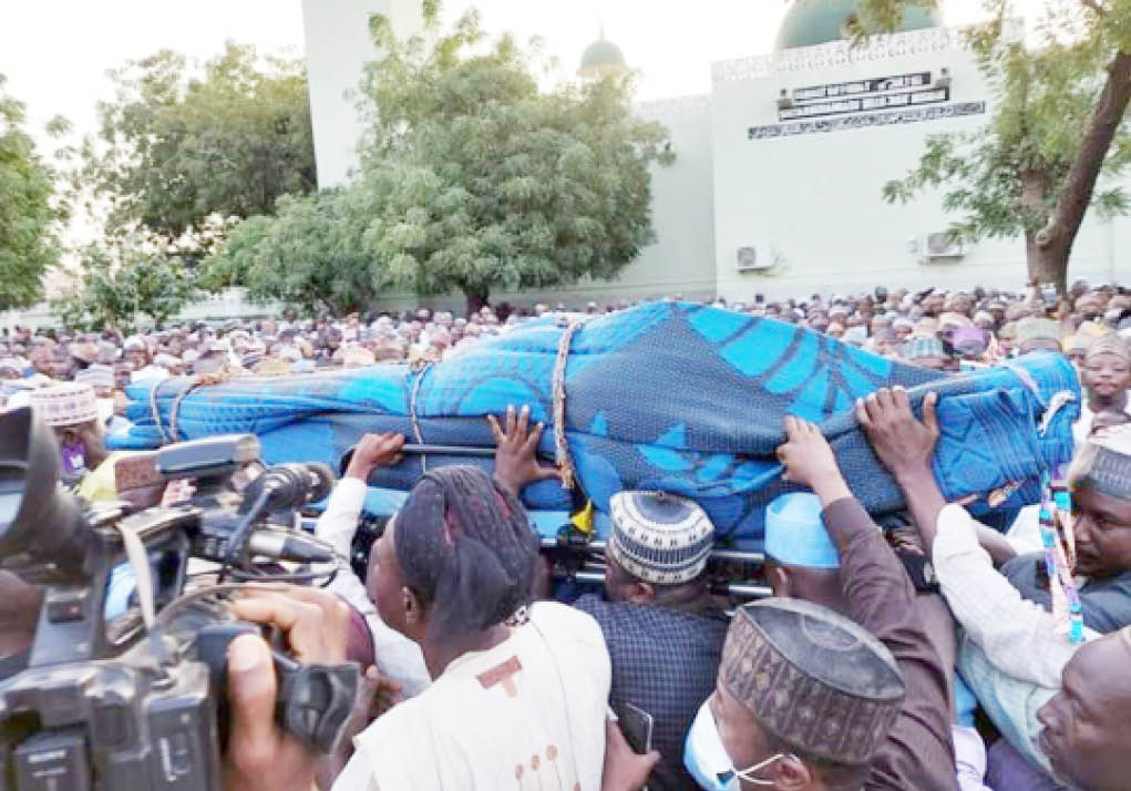 Tears as Sardauna’s grandson, Hassan Danbaba, is buried