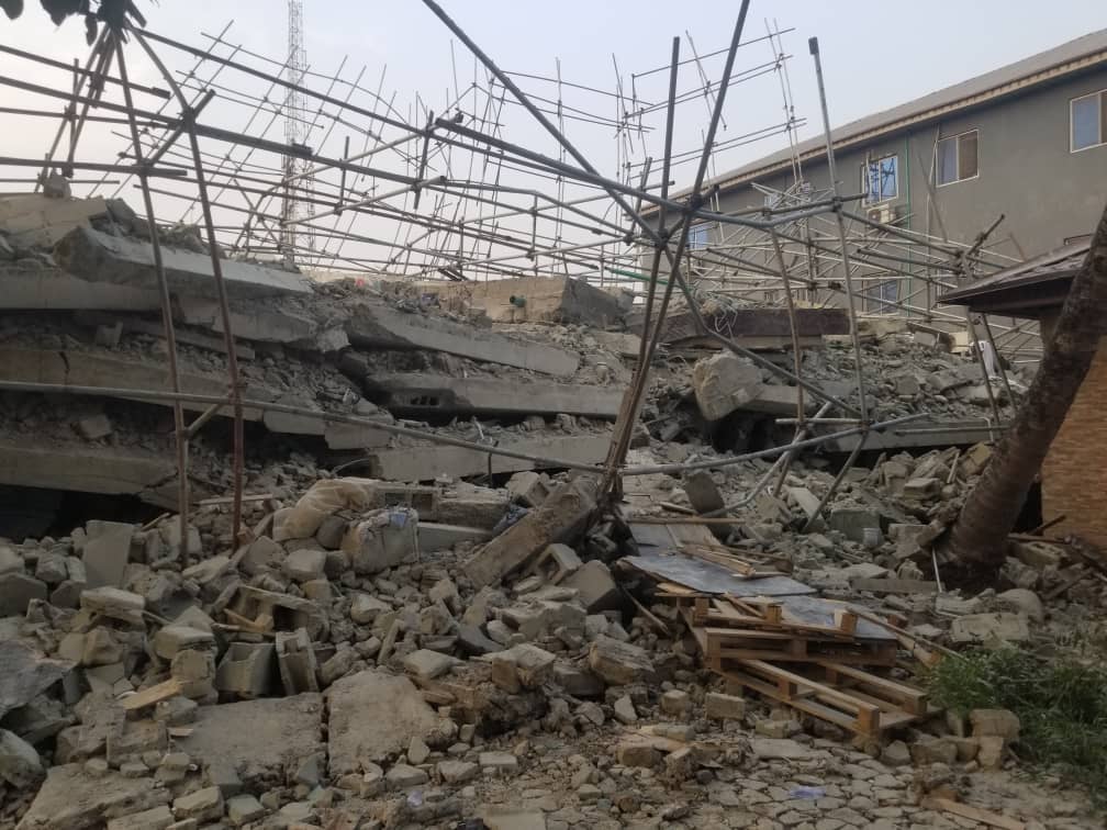 2 rescued, 4 bodies recovered from Lagos building collapse