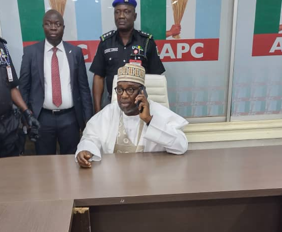 Buni finally sacked as Niger governor takes charge of APC