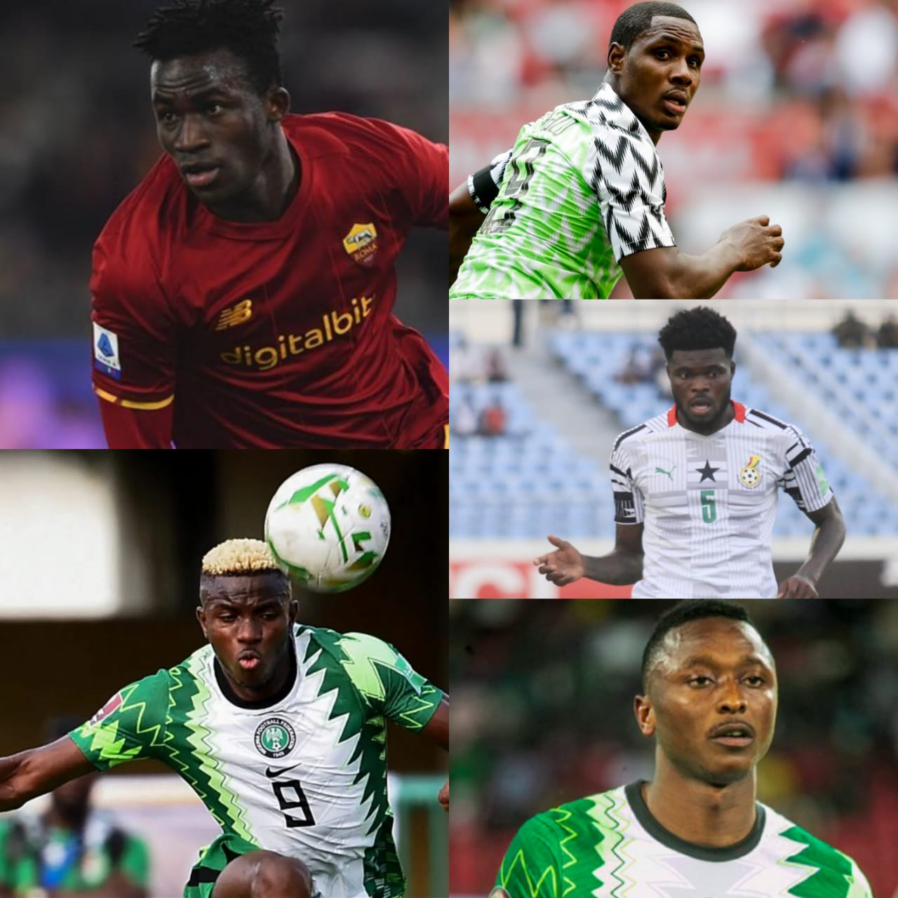 FIFA World Cup Play-off: 5 players to watch out for as Nigeria, Ghana tangle