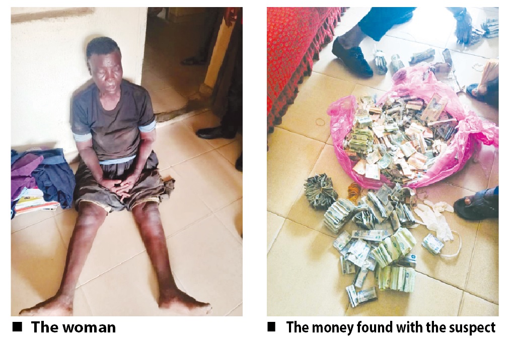 Suspected female ritualist nabbed with school uniform, money, books in Kwara