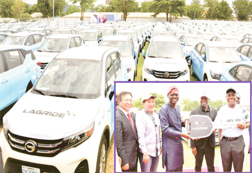 Lagos launches e-hailing taxi scheme with 1,000 cars