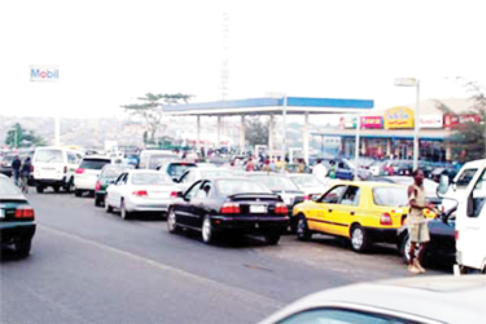 FILE PHOTO: Fuel queues