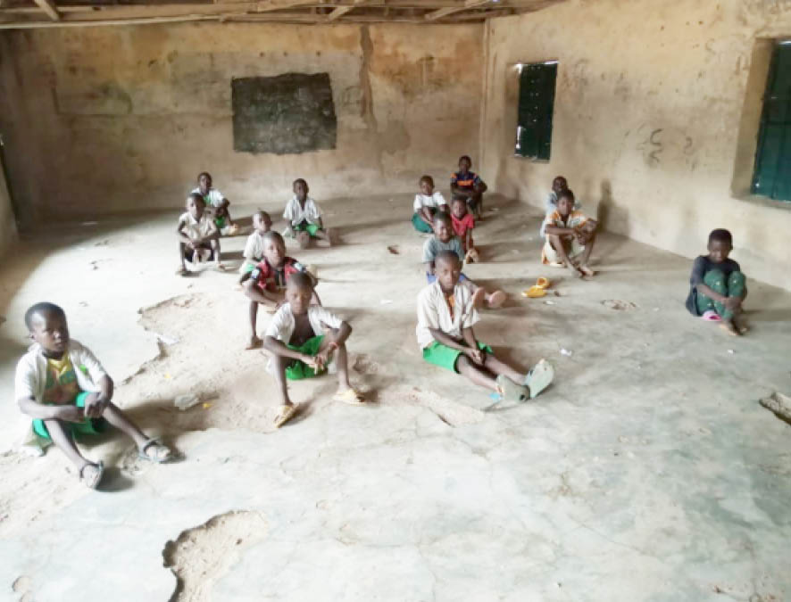 Inside Kaduna’s dilapidated 37-year-old primary school