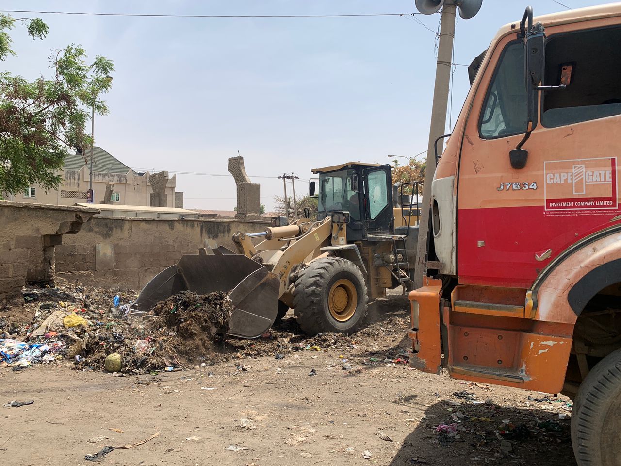 PHOTOS: After Daily Trust Report, Kano Begins Refuse Cleaning