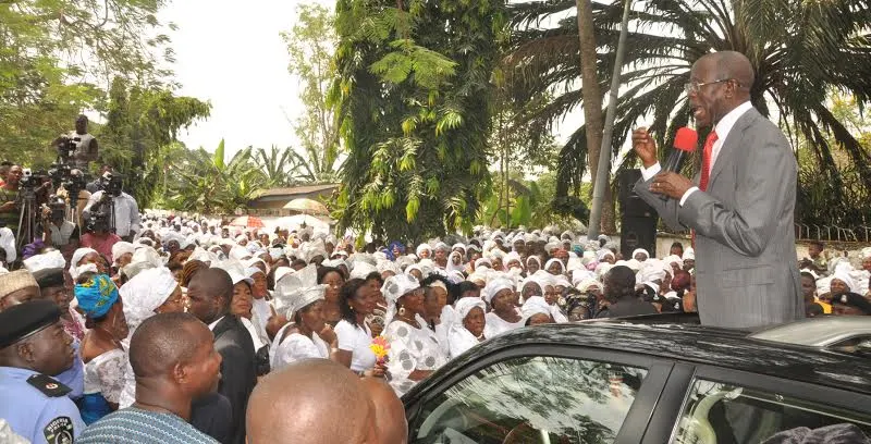 Politicians need women to excel, says Oshiomhole