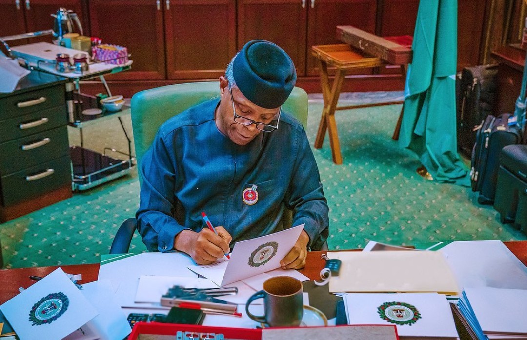 Bigotry allegation: Osinbajo shows off Muslim aides