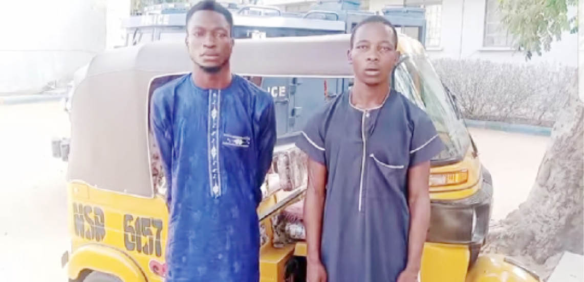 Police arrest 2 tricycle thieves in Kano