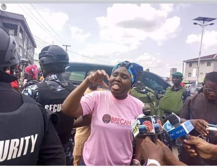 Akeredolu’s wife chased out of APC secretariat in Imo