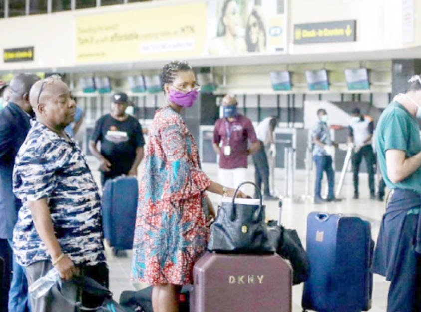 Travel guidelines: FG cancels COVID-19 test, face mask wearing