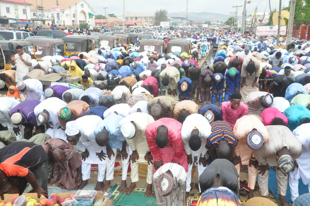 PHOTOS: Muslim faithful observe Eid across Nigeria