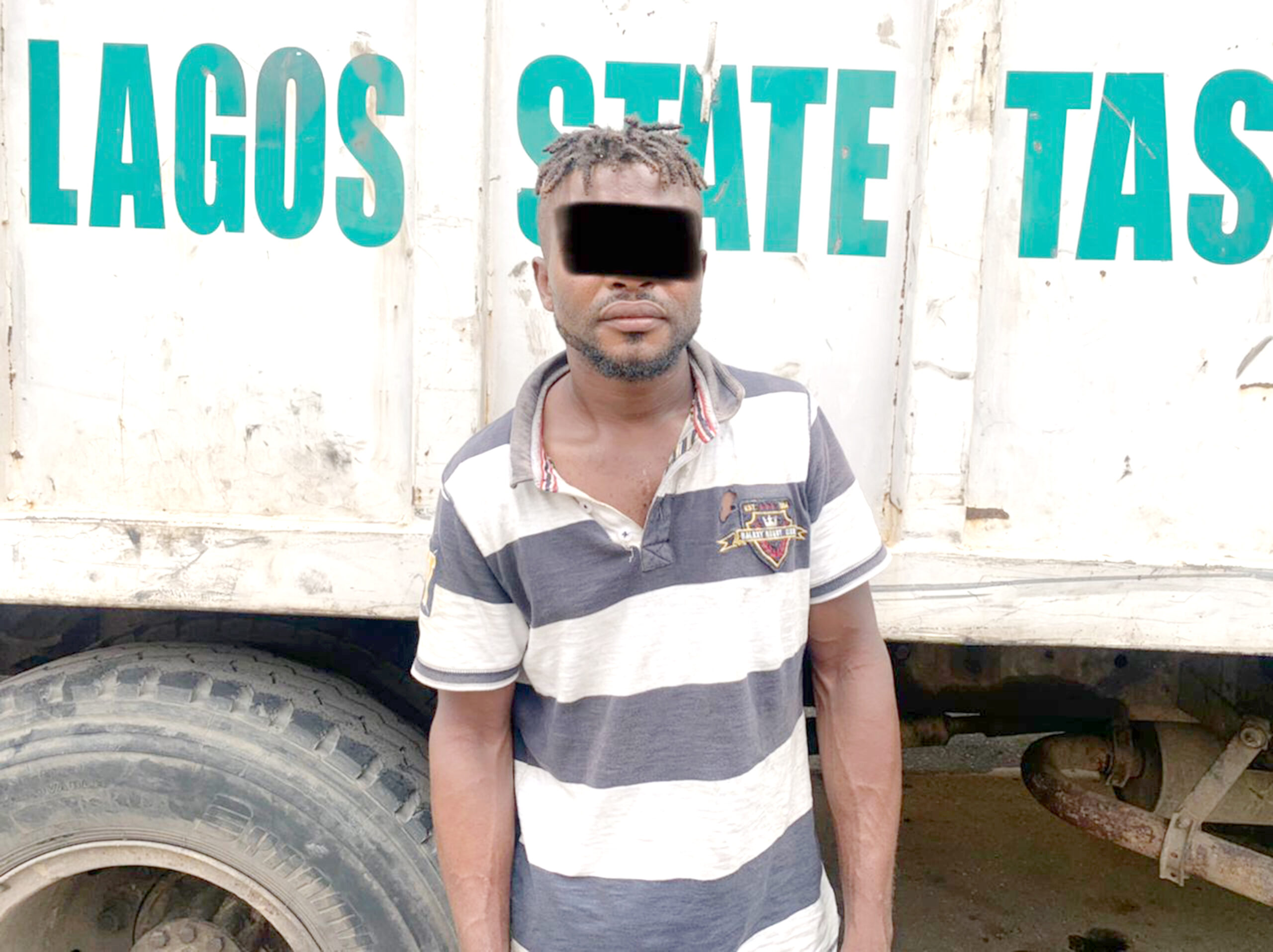 Driver nabbed for biting off Lagos task force official’s finger