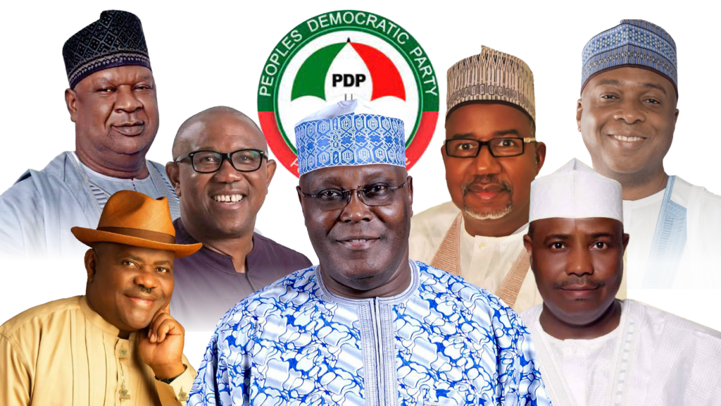 PDP ticket: Pendulum swings towards Atiku, Saraki, Tambuwal, Obi, Wike