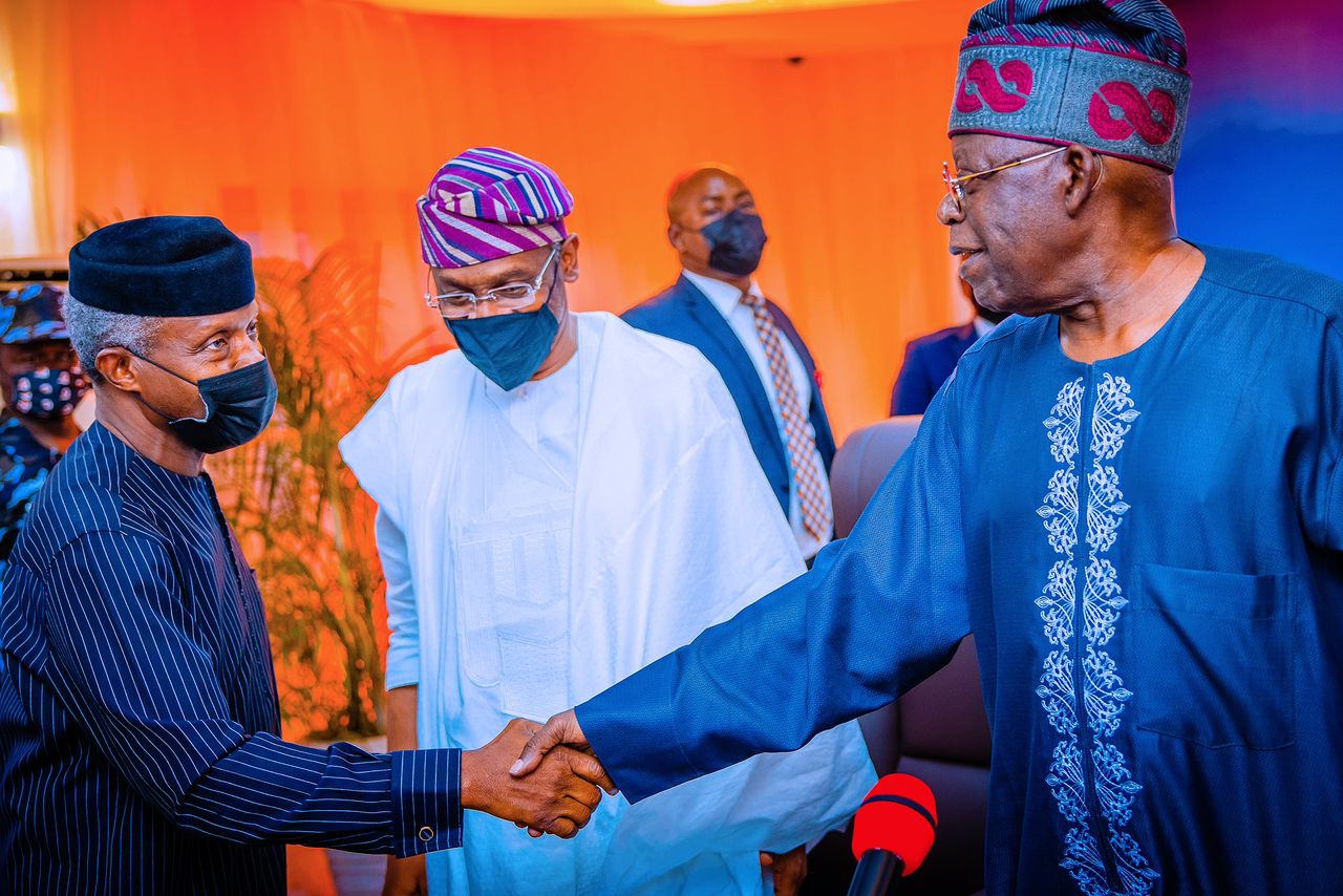 PHOTOS: All Eyes on Tinubu, Osinbajo as South West Leaders meet over 2023 Presidency